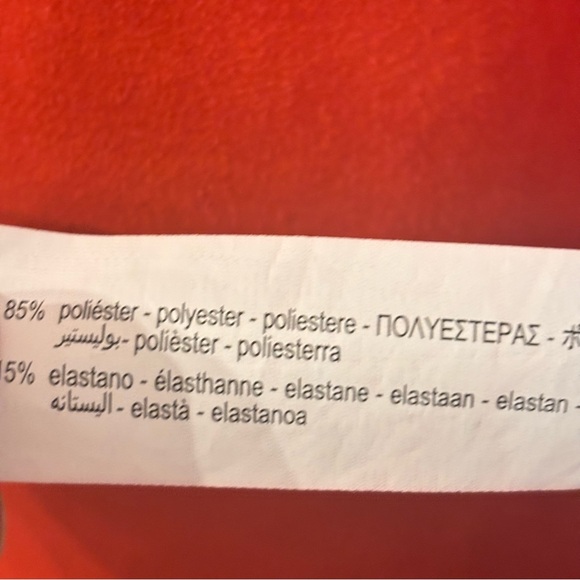 Zara Faux Suede Open Front Coat in Red Size S - Picture 11 of 11